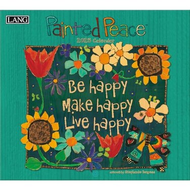 Lang LANG Painted Peace 2025 Wall Calendar 25991002002