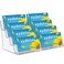 xydstay Acrylic Business Card Holder for Desk4Tier Clear Plastic Display Stand with 8 Pockets Holds 400 Cardsldeal for Office Workspace Organization