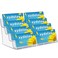 xydstay Acrylic Business Card Holder for Desk4Tier Clear Plastic Display Stand with 8 Pockets Holds 400 Cardsldeal for Office Workspace Organization