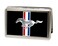 Buckle-Down BuckleDown Business Card Holder Ford Mustang Full Color Black Large
