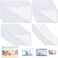Chinco 30 Pcs Self Adhesive Pockets Bin Labels for Storage Bins Clear Pocket Label Sleeves Plastic Index Card Holder with Top Open for Organizing Bins Box DrawerMixed Sizes
