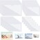 Chinco 30 Pcs Self Adhesive Pockets Bin Labels for Storage Bins Clear Pocket Label Sleeves Plastic Index Card Holder with Top Open for Organizing Bins Box DrawerMixed Sizes