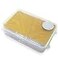 ebamaz Ebamaz 100PCS Aluminum Alloy Metal Card Plate 34 X213X0008 inch for Laser Engrave Golden BlankThin