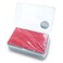 ebamaz Ebamaz 100PCS Thin Aluminum Alloy Metal Business Card Blank Plate 34 X213X0008 inch Red Blank
