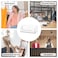 Marketing Holders Wall Mount Business Card Holder for 35 x 2 Printed Media Stickers Appointment Contact Info or Gift Cards Display Single Pocket Clear Acrylic Includes Hanging Hardware