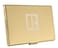 Calendars and Metal Business Card Holder Laser Engraved with Realtor Logo Gold