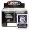 BCW Magnetic Card Holder 75 PT Thickness 18ct Protective Display Card Case with Secure Gold Magnet Closure UV Protection Quick Access Design for Sports Gaming and Collectible Cards