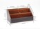 Bargain Crusader Brown PU Leather Remote Controller Holder TV Guide CD DVD Controller Organizer Desk Caddy Stationery Organizer Caddy Stationery Holder L945 x W53 x H4316 inches Brown