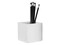 Bostitch Office Konnect Pencil Cup Desk Organizer Pen Cup White