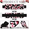 Crtiin 4 Pieces Adjustable Elastic Band Pen Holder PU Leather Pen Sleeve Pouch Pencil Holder for Planners Journals Notebooks Back to School GiftFlower