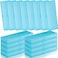 Fainne 24 Pcs Plastic Pencil Case Bulk Pencil Boxes Plastic Stationery Case Frosted Pen Box Pen Holder with Hinged Lid Snap Closure for OfficeSingle LayerBlue709 x 236 x 098 Inch