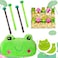 LaVenty Cute Frog Pencil Pouch Frog Pens Frogs Pencil Case Frogs Stationery Frog Sticky Notes Office School Supplies