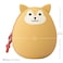 LIHIT LAB PuniLabo Zipper Pouch EggShaped 38 x 47 Calico Cat A77837 Large 13 x 47 x 38 inches