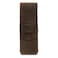 Londo Genuine Leather Pen and Pencil Case with Tuck in Flap Stationery Bag