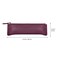 Londo Genuine Leather Pen Case with Zipper Closure Pencil Pouch Stationery Bag