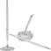 Onwon 2 Pieces Silver Wedding Signing Pen with Hollow Round Pen Holder for Wedding Bridal