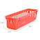 ZEAYEA 24 Pack Classroom Storage Baskets Classroom Pencil Organizer Baskets for Desk Drawer Plastic Pen and Pencil Basket Trays Crayon Basket for Office Home 93 L x 22 W x 24 H
