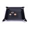 Dacasso Leather Travel Change Tray Classic Black A1088