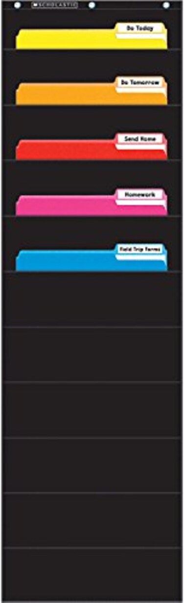 Scholastic SC573276 Classroom Resources File Organizer Pocket Chart
