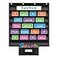 AKAYOK Standard Pocket Charts for Classroom Interactive and Versatile Pocket Chart 28x28 Sentence Strip Holder for Vocabulary Practice Spelling Display Number Patterns Black