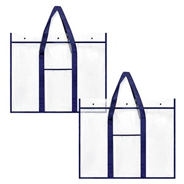 SpriteGru 2 Pack Bulletin Board Poster Art PVC Storage Pocket Chart with Accessories Pocket 305 x 248