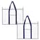 SpriteGru 2 Pack Bulletin Board Poster Art PVC Storage Pocket Chart with Accessories Pocket 305 x 248