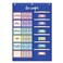 EAMAY Eamay Small Group Management Pocket Chart with 84 Cards to Keep Small Groups Organized and On Task BLUE