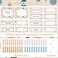 Eersida 57 Pcs Student Behavior Clip Chart for Classroom Behavior Management Track Reward Pocket Chart Hanging Bulletin Board Teacher Supplies for School Office Preschool HomeschoolBoho