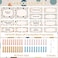 Eersida 57 Pcs Student Behavior Clip Chart for Classroom Behavior Management Track Reward Pocket Chart Hanging Bulletin Board Teacher Supplies for School Office Preschool HomeschoolBoho