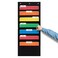 Essex Wares 7 Pocket File Pocket Chart Black Tall Versatile Wall Hanging File Folder Organizer for Classroom Office Home and More Wall Folder Organizer 7 Pockets