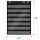 SpriteGru Magnetic Pocket Chart with 10 Dry Erase Cards for StandardsDaily ScheduleActivitiesClass demonstrations Black