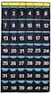 JimysCo NIMES Numbered Organizer Classroom Pocket Chart for Cell Phones Calculators Holders Blue 42 Pockets
