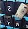 JimysCo NIMES Numbered Organizer Classroom Pocket Chart for Cell Phones Calculators Holders Blue 42 Pockets