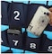 JimysCo NIMES Numbered Organizer Classroom Pocket Chart for Cell Phones Calculators Holders Blue 42 Pockets