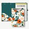 Hongri Mini Clipboard Folio with Refillable Lined Notepad A5 Clip Board