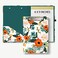 Hongri Mini Clipboard Folio with Refillable Lined Notepad A5 Clip Board