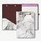 Hongri Mini Clipboard Folio with Refillable Lined Notepad A5 Clip Board
