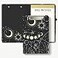 Hongri Mini Clipboard Folio with Refillable Lined Notepad A5 Clip Board