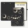 Hongri Mini Clipboard Folio with Refillable Lined Notepad A5 Clip Board