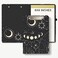 Hongri Mini Clipboard Folio with Refillable Lined Notepad A5 Clip Board