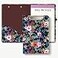 Hongri Mini Clipboard Folio with Refillable Lined Notepad A5 Clip Board