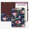 Hongri Mini Clipboard Folio with Refillable Lined Notepad A5 Clip Board