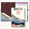 Hongri Mini Clipboard Folio with Refillable Lined Notepad A5 Clip Board