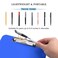 TFDLCG zm 2 PCS Blue Plastic Clipboard with Pen HolderNursing Clipboard Standard Letter A4 SizeThickened Clip Boards 85x11Hanging Clipboards for Women Kids Students School Office Home
