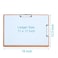 Acocony 11x17 Clipboard Double Clip Hardboard Extra Large Clipboard Low Profile Clip 11 x 17 Clipping Board MDF Materials Pack of 1