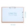 Acocony 11x17 Clipboard Double Clip Hardboard Extra Large Clipboard Low Profile Clip 11 x 17 Clipping Board MDF Materials Pack of 1