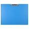 Acocony 11x17 Clipboard Landscape Super Tough Extra Large Clipboard Low Profile Clip Not Fragile 11 x 17 Clipping Board PP Plastic Blue Pack of 1