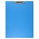 Acocony 11x17 Clipboard Landscape Super Tough Extra Large Clipboard Low Profile Clip Not Fragile 11 x 17 Clipping Board PP Plastic Blue Pack of 1