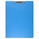 Acocony 11x17 Clipboard Landscape Super Tough Extra Large Clipboard Low Profile Clip Not Fragile 11 x 17 Clipping Board PP Plastic Blue Pack of 1