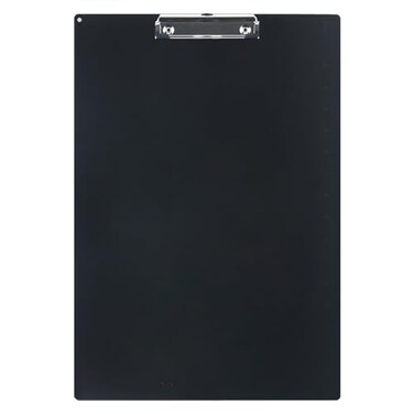 Acocony 11x17 Clipboard Vertical with Ruler Extra Large Clipboard Low Profile Clip 11 x 17 Clipping Board Plastic Black Pack of 1
